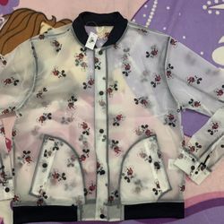 Mickey Mouse Clear/ Rain Jacket Adult