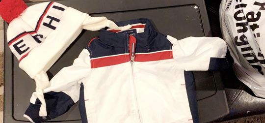 Tommy Hilfiger jacket and hat