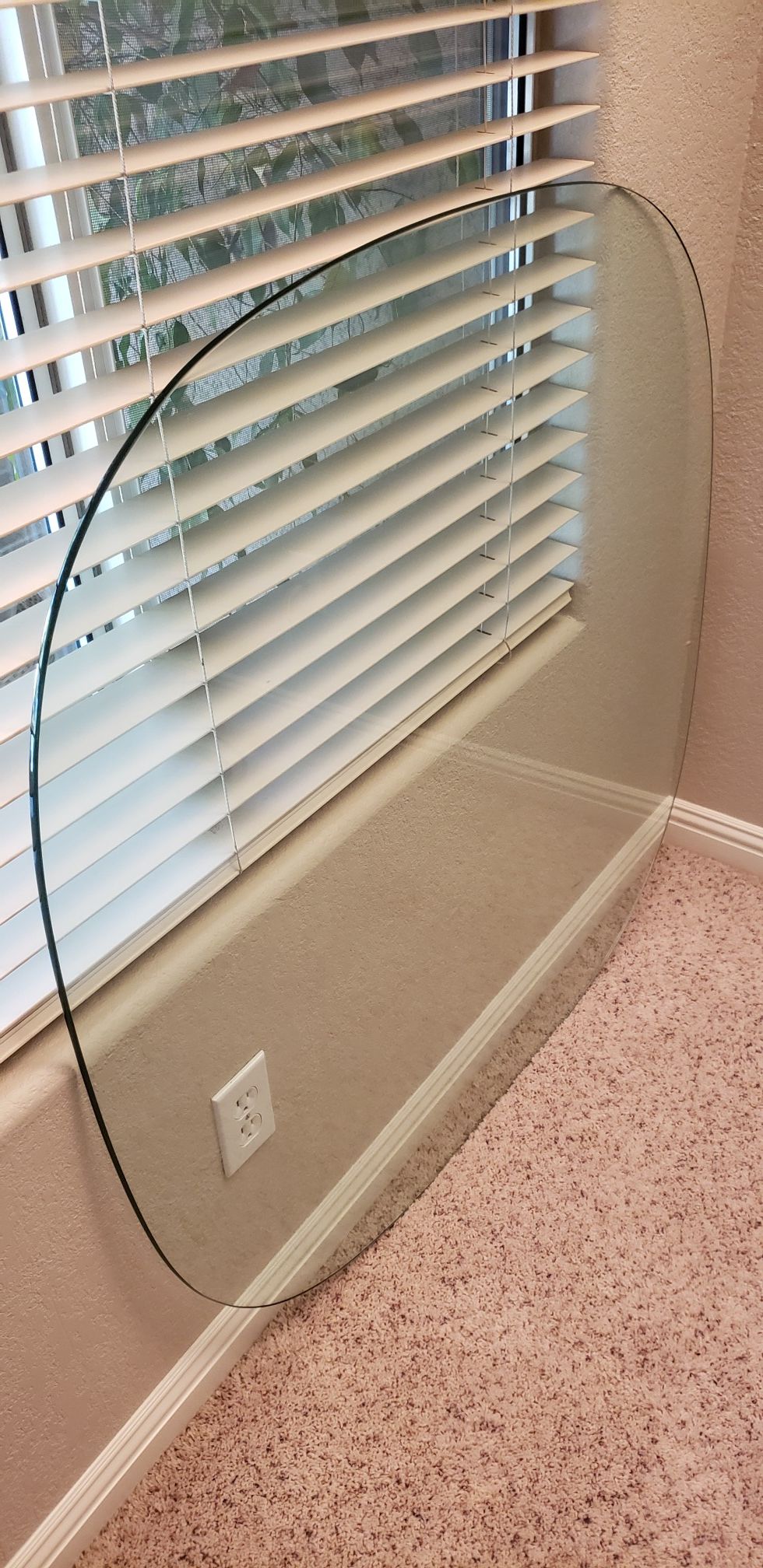 42" Square Glass Tabletop