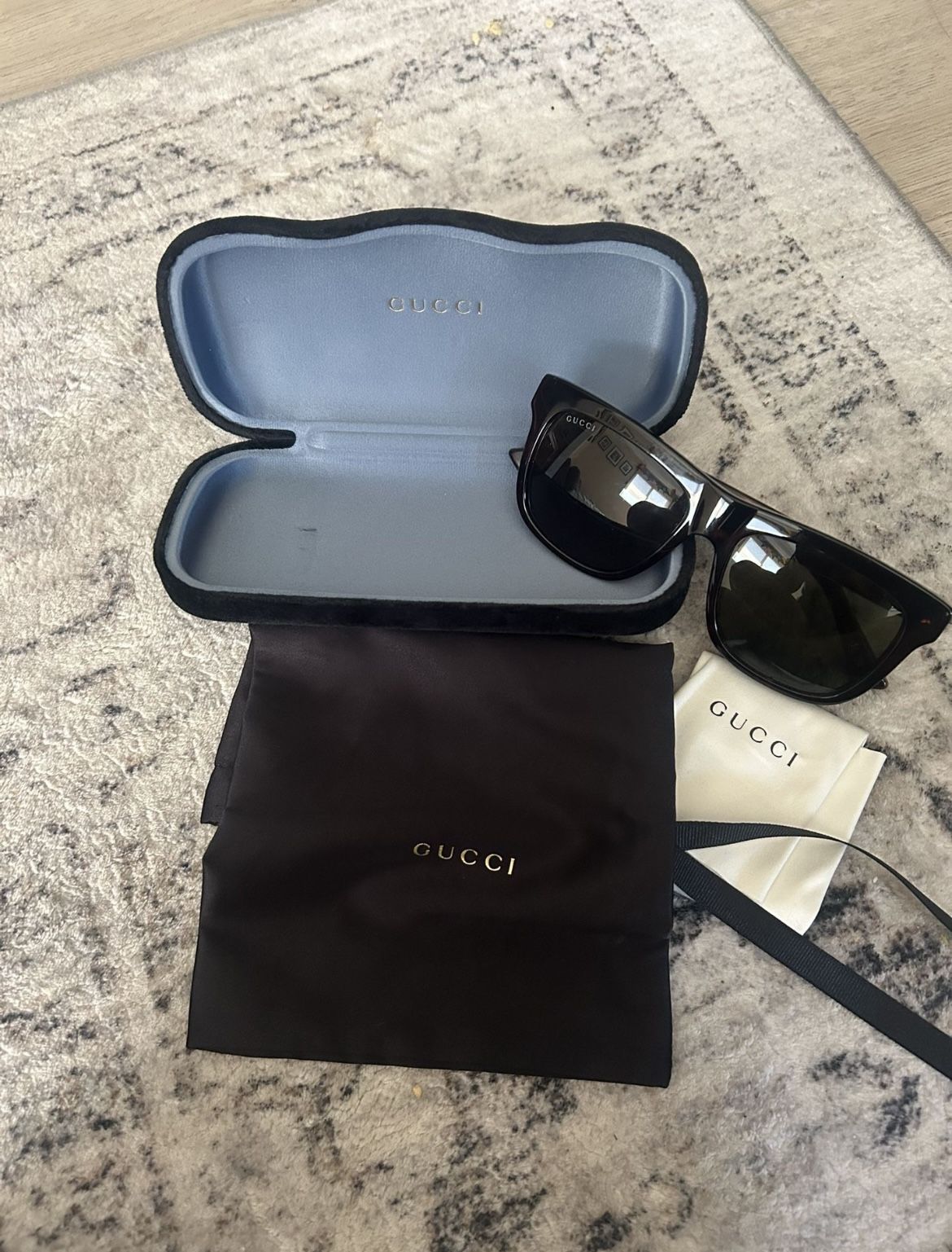 Gucci Tortoise Square Sunglasses Women’s Sunglasse