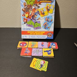 Marvel Super Hero Memory Match Game
