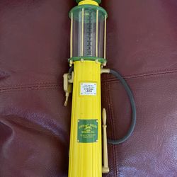 Gearbox Collectibles Vintage John Deere Gas Pump Coin Bank - $10  This is a coin bank styled after a vintage John Deere gas pump. Unscrew the top to i