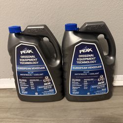 PEAK Original Equipment Technology Antifreeze & Coolant Matches European Vehicle Requirements