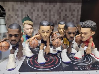 NBA Player Mini Figurines Set of 14