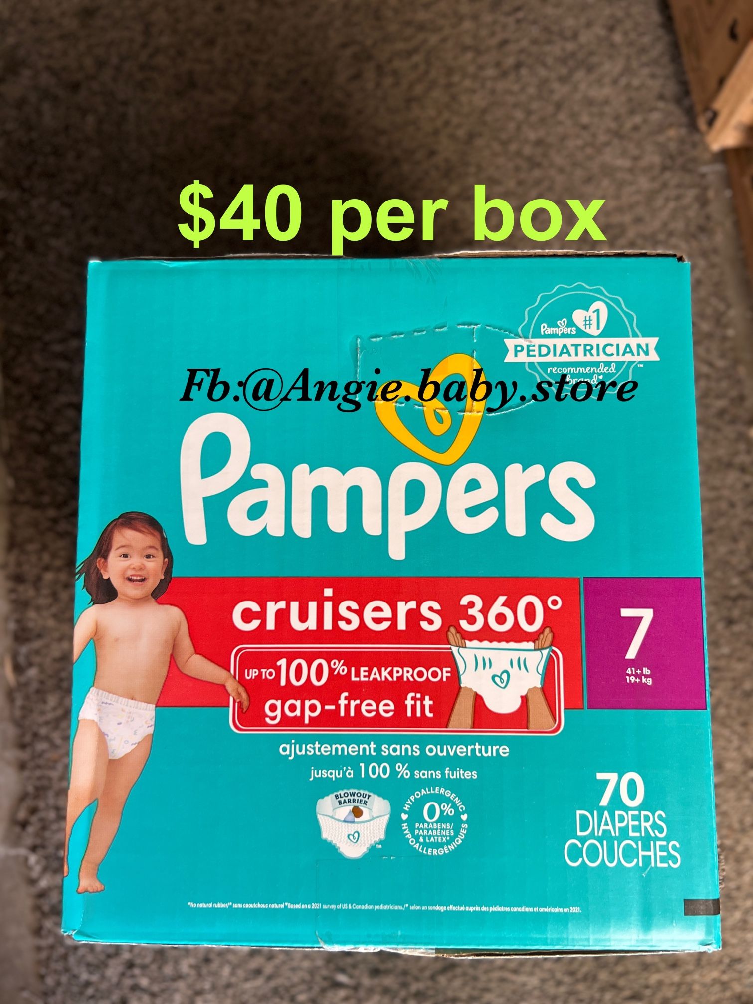 Pampers Cruiser Size 7