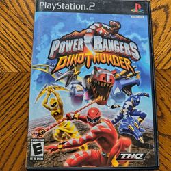 Power Rangers Dino Thunder (Sony PlayStation 2, 2004) – Complete CIB