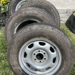 Ford 17”x7.5” 6 Lug Steel Wheel