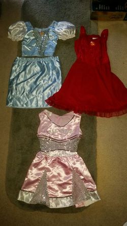 Girls dress up/costume size 4-6x lot