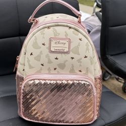 disney princess ultimate celebration loungefly mini backpack - 10" Iconic Woven Small Backpack with Front Pocket & Button Bundle the entire spectrum of royal archetypes is presented here Loungefly Disney Princess Ultimate Celebration