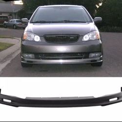 Fits 03-04 Toyota Corolla Mugen Style Front Bumper Lip - PP