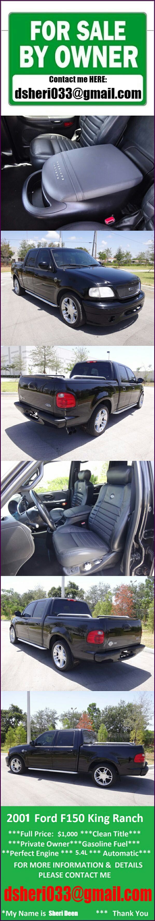 Mp3 Player2001 Ford F150 Black Leather!!!