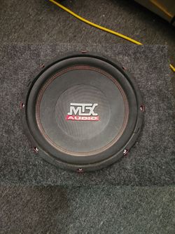 MTX Audio subwoofer 10in.