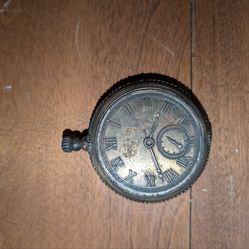 Vintage Metal Stopwatch Pencil Sharpener