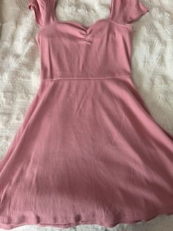 Sweetheart neck skater dress