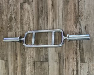 Olympic Tricep Bar Chrome Barbell