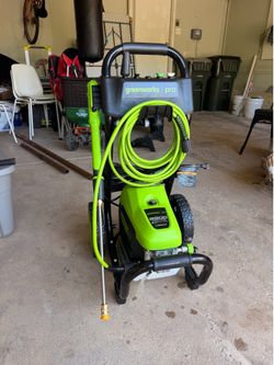 Greenworks Pro 2500 PSI Pressure Washer – Tested & Works Great – Complete