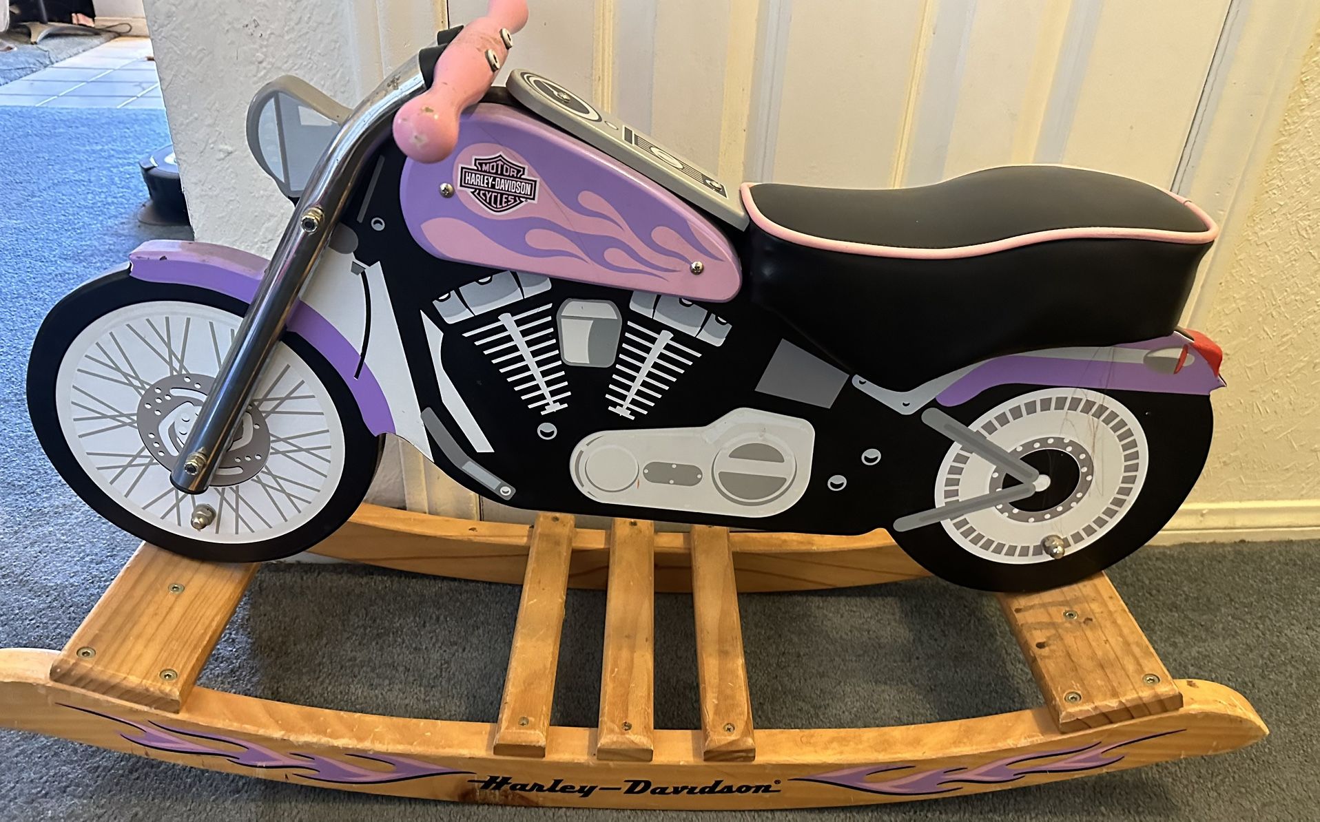Kidkraft motorcycle rocking horse shop