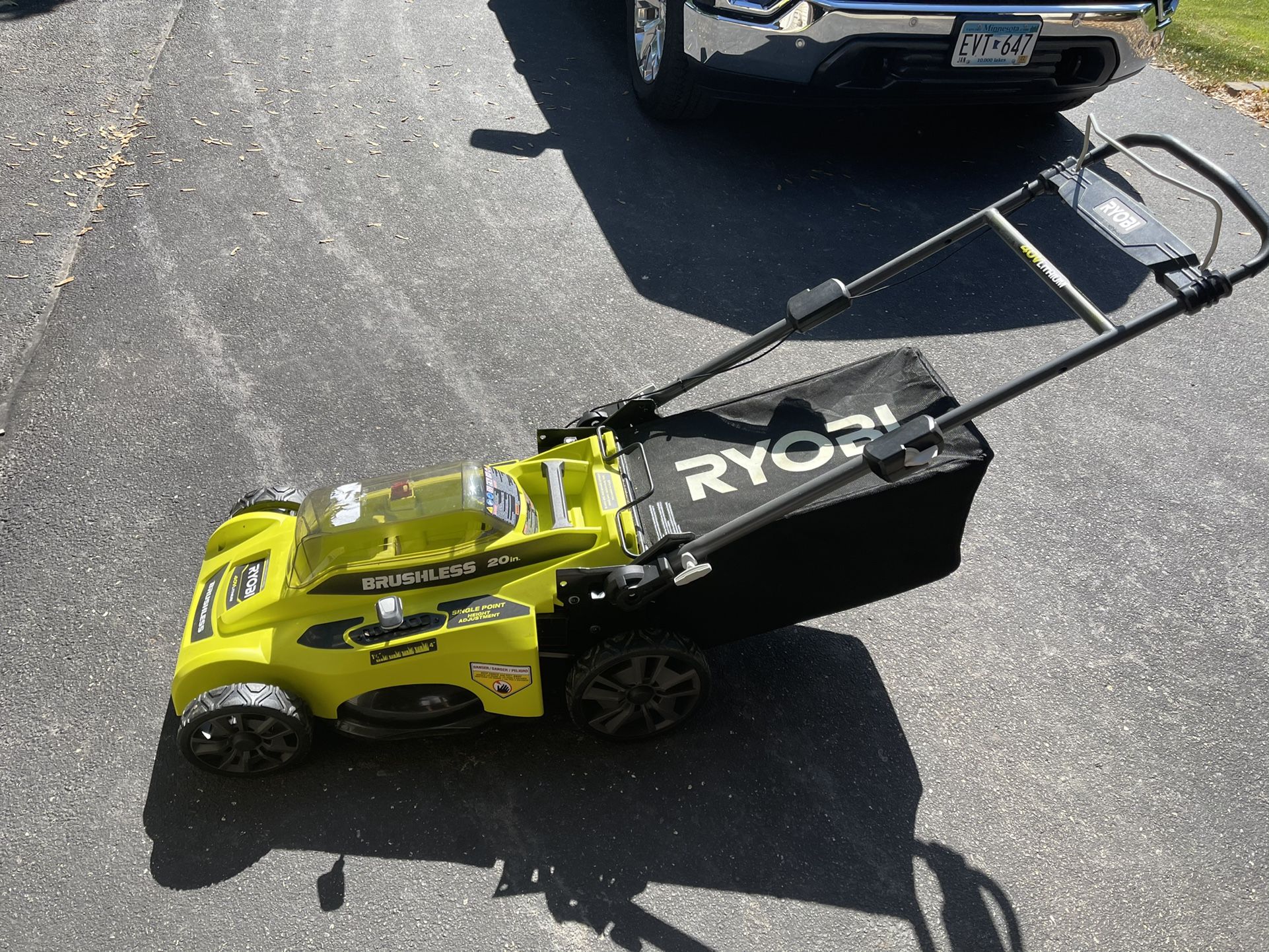Ryobi 20” 40v Push Lawn Mower (Tool Only)
