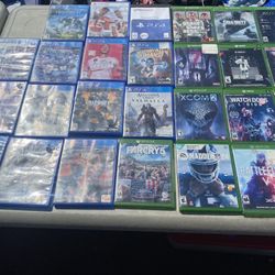 Video Games For Sale5$-10$and 15$