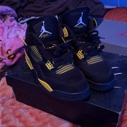 jordan 4 yellow thunder retro 