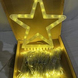 Christmas Star String Lights 