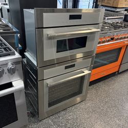 Thermador Masterpiece Series 30” Microwave Oven Combo Built In Stainless