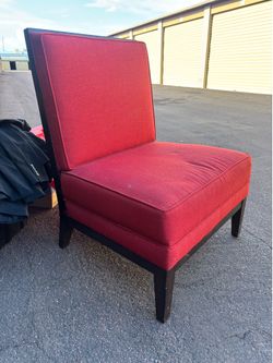 Red sofa