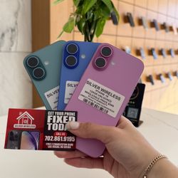 IPHONE 16 128GB UNLOCKED 💜💙🩷