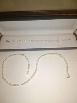 Vintage seed pearl set