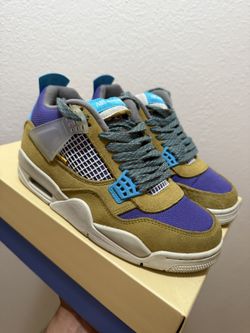 Jordan 4 Desert Moss Union USED Size 5