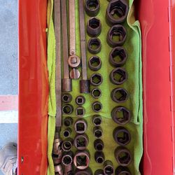 Super Rare 1920’s Snap On Sockets And Extensions 