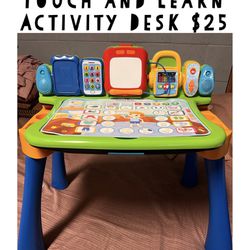  Vtech touch and learn activity desk