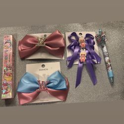 Hair Bows And Pens 