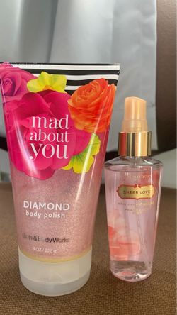 Mad about you body polish and VS Sheer Love Bundle