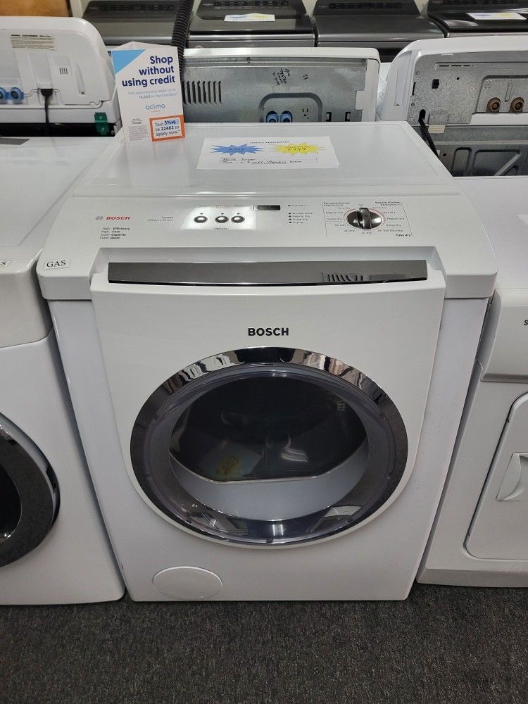 ☃️Everything Must Go! Like New Bosch Gas Dryer-Warranty Included 