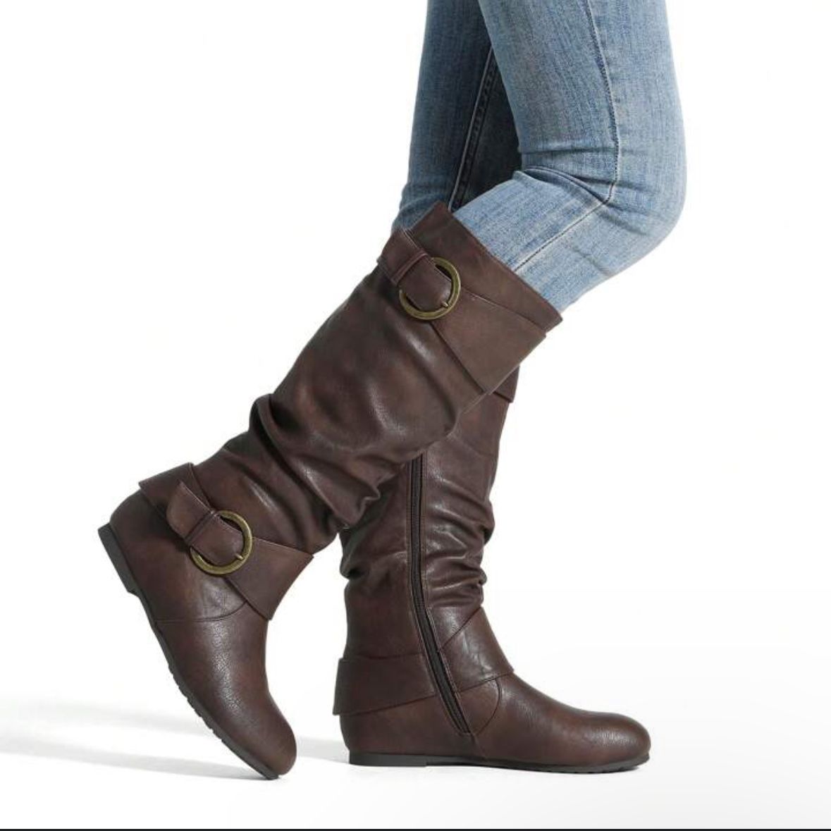 Women High Knee Winter Boots