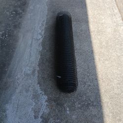 Black 38 Feet Temporary Fence