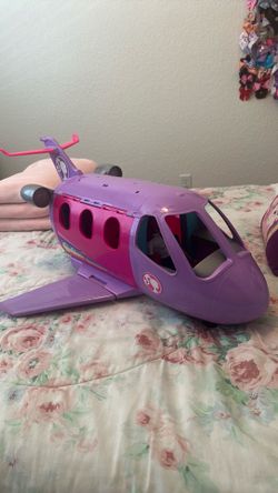 Barbie airplane and accessories