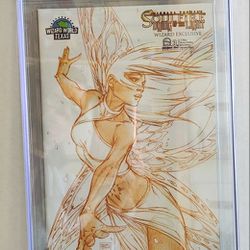 Michael Turner’s Soulfire Dying of the Light #3 CGC Wizard World Sketch Slab 