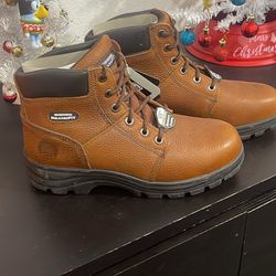 Sketchers Steel Toe Relaxed Fit Work boots