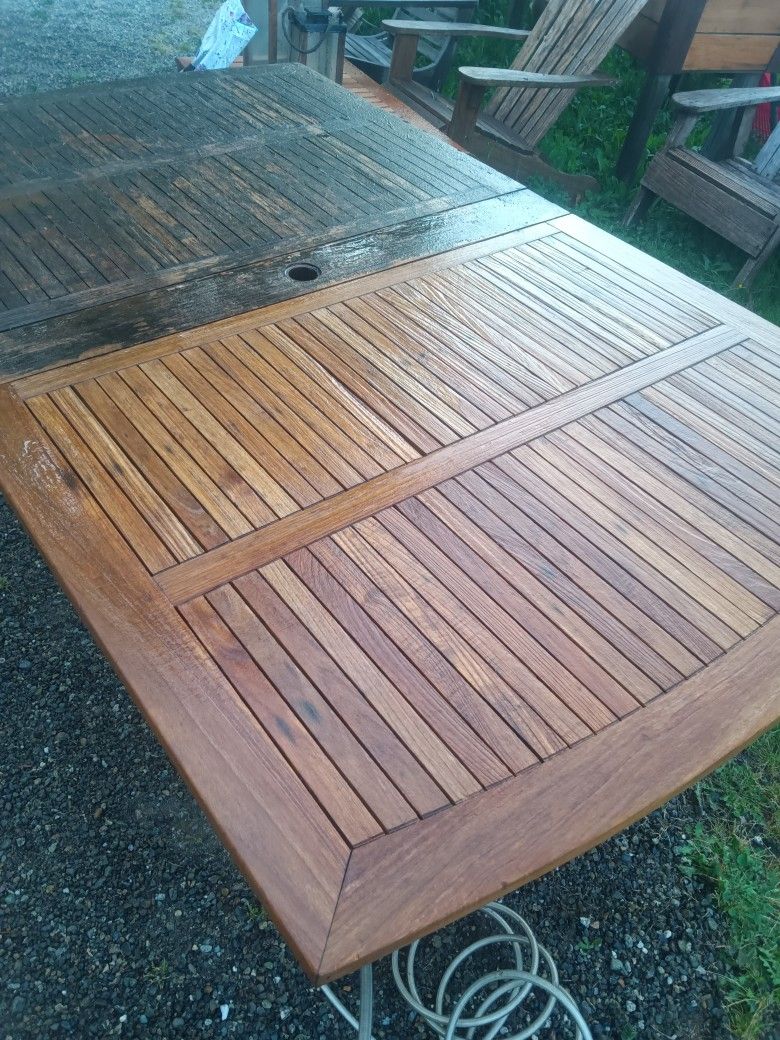 Let's Bring Your Old Outdoor Wood Furniture Back To Life
