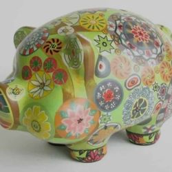 1960s Psychodelic Pig