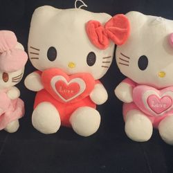 Hello Kitty Plushies 