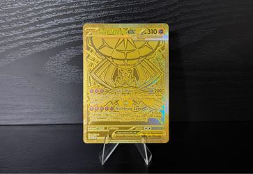 Mega Zygarde EX Gold Holo Pokémon Card