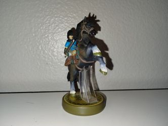 Amiibo Legend Zelda Breath Of The Wild Horse Rider Link