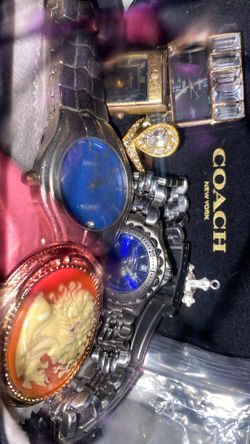 Swiss Made By Croton Watch, And A Fossil Watch