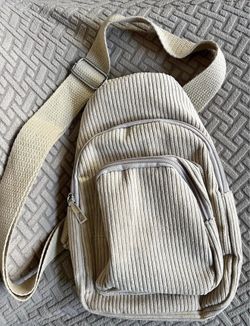 Cute Corduroy Sling Bag