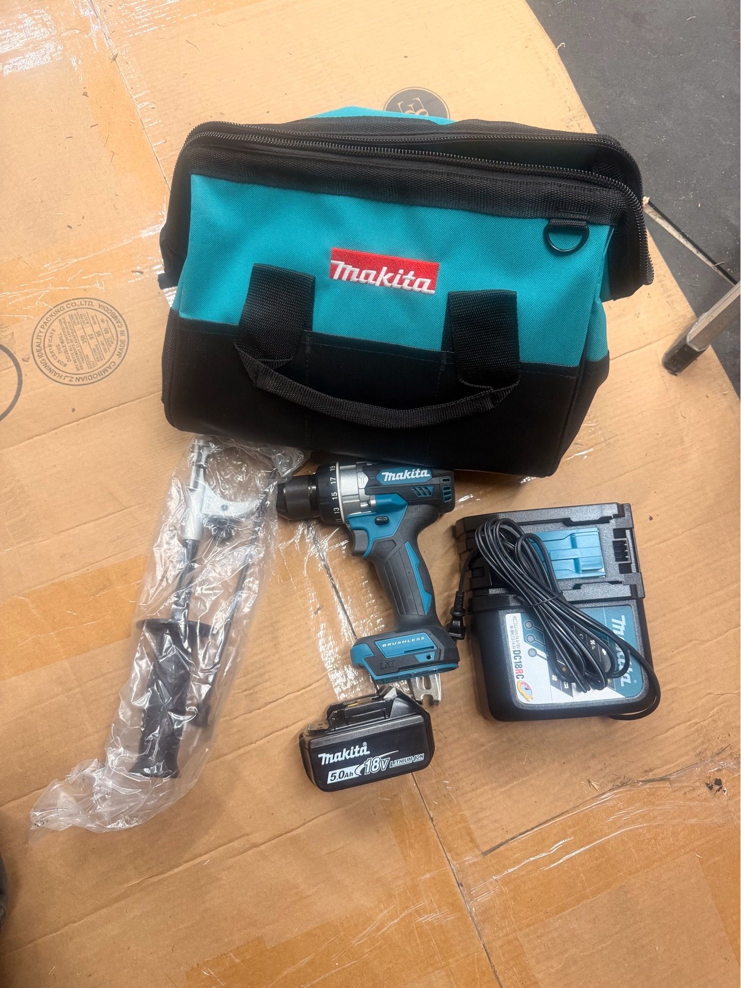 Makita XPH14 18V Cordless Hammer Drill Kit