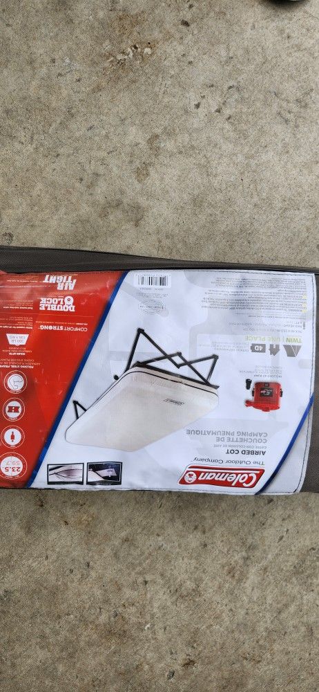 Coleman Twin Air Mattress Cot
