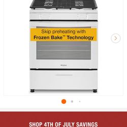 Whirlpool Stove 